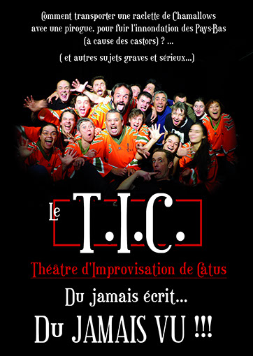 Le Théâtre d'Improvisation de Catus s'invite au Vigan le samedi 12.11.16 à 20h30.